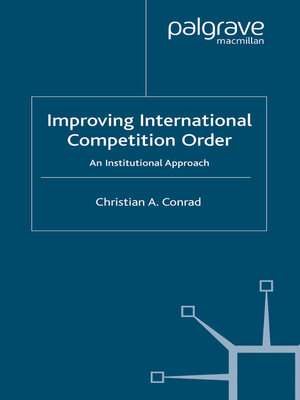 cover image of Improving International Competition Order